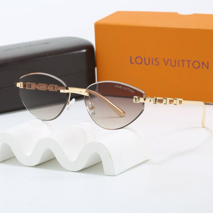 2025 Metal Hollow Temple Sunglasses