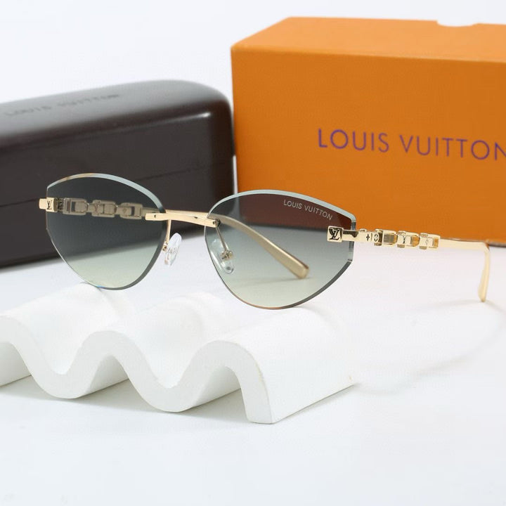 2025 Metal Hollow Temple Sunglasses