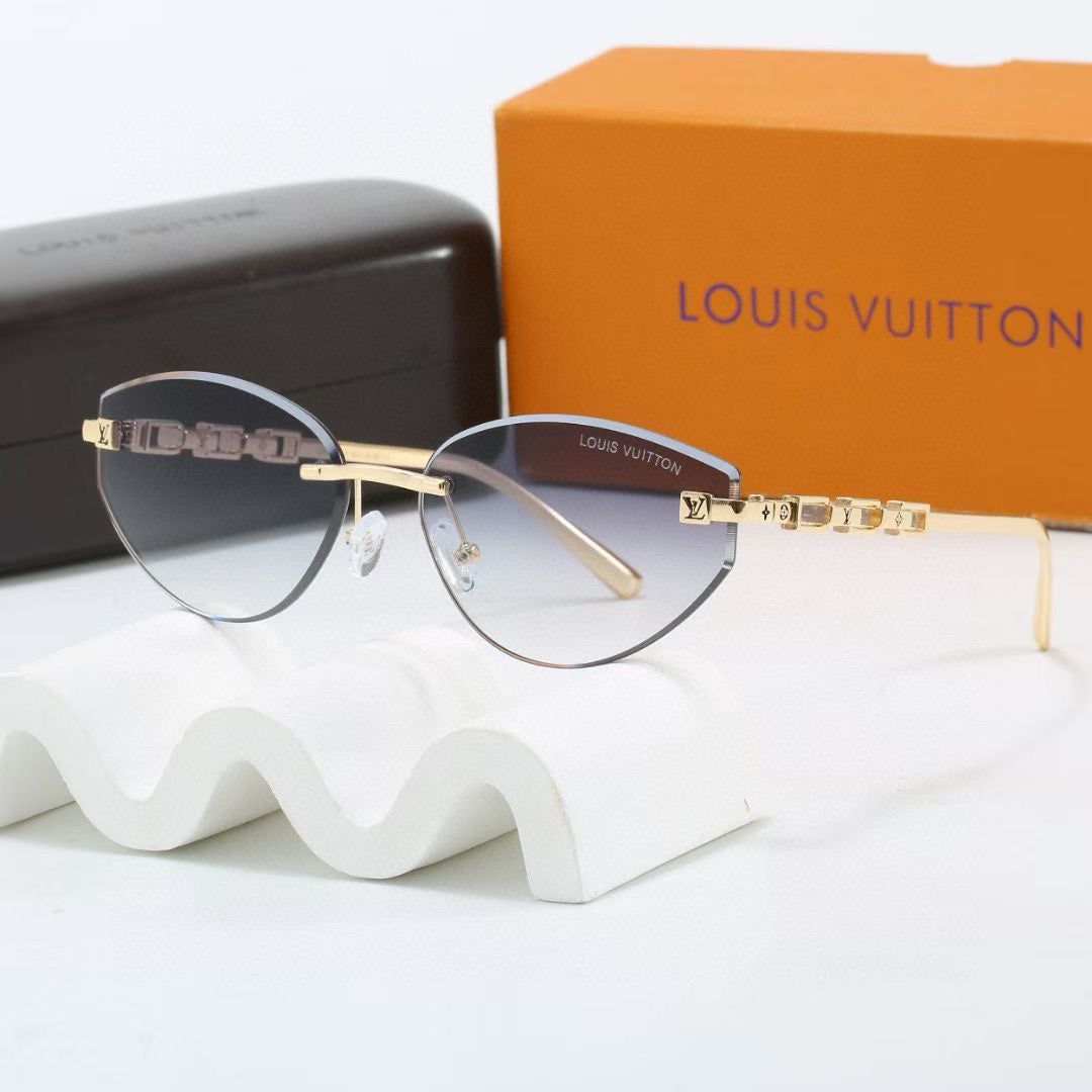 2025 Metal Hollow Temple Sunglasses