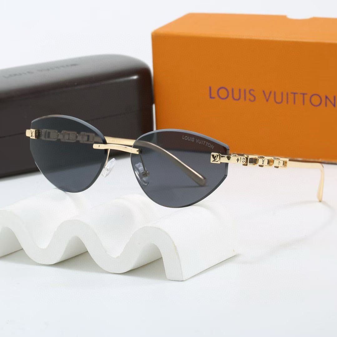 2025 Metal Hollow Temple Sunglasses