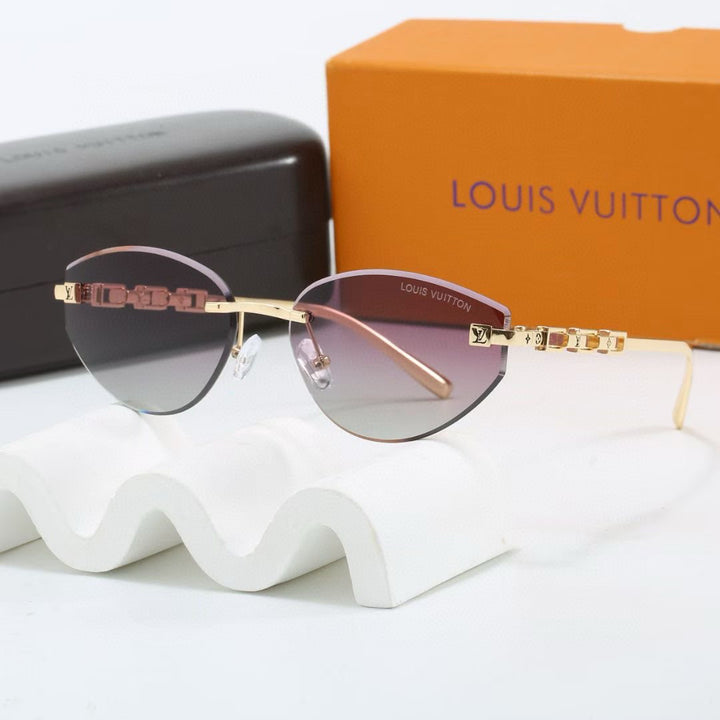 2025 Metal Hollow Temple Sunglasses
