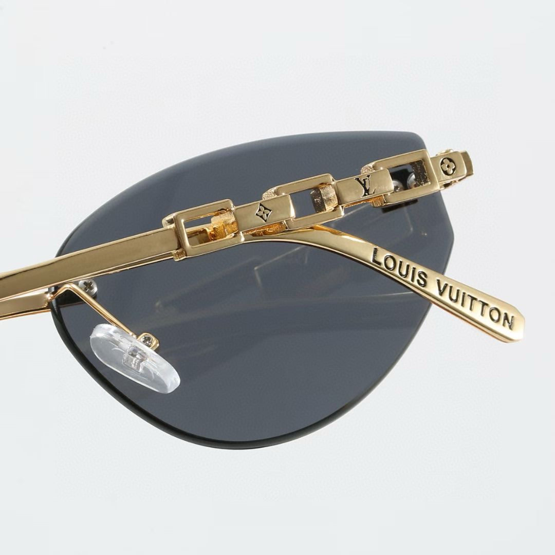 2025 Metal Hollow Temple Sunglasses