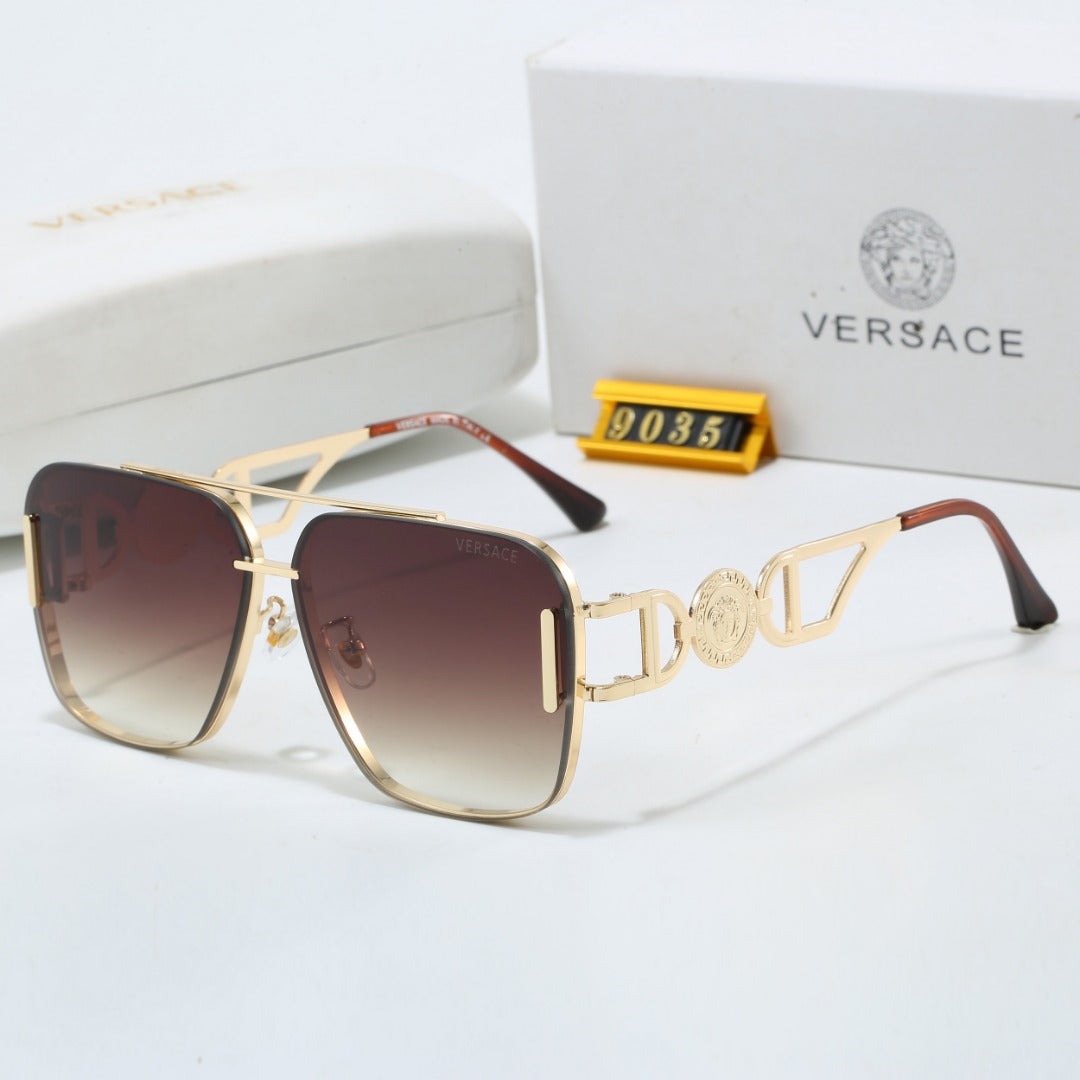 6 Color Metal Embellished Geometric Sunglasses