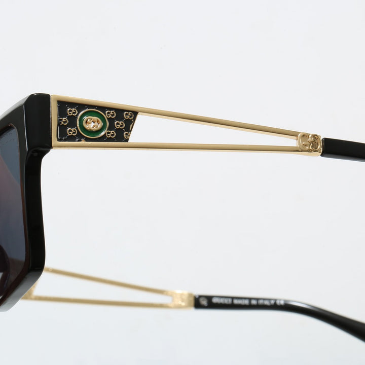 7 Color Metal Cutout Design Sunglasses
