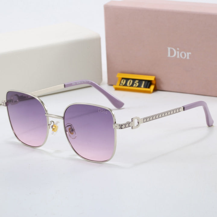 7 Color Elegant Metal Frame Sunglasses