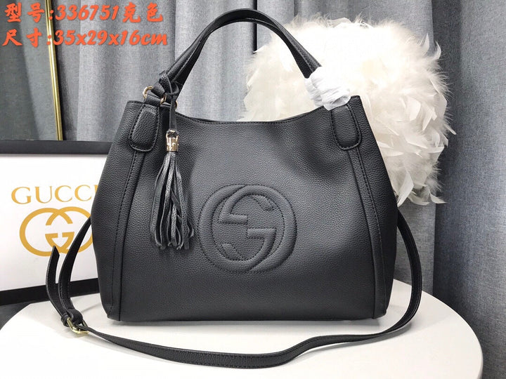 7 Colors Cowhide Tote Bag