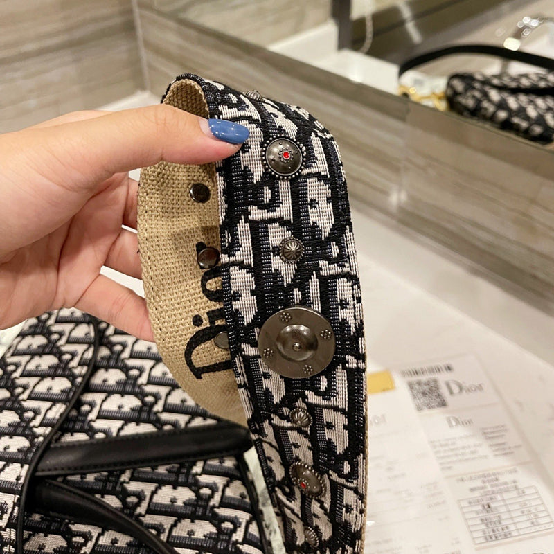 Classic Monogram Print Crossbody Handbag