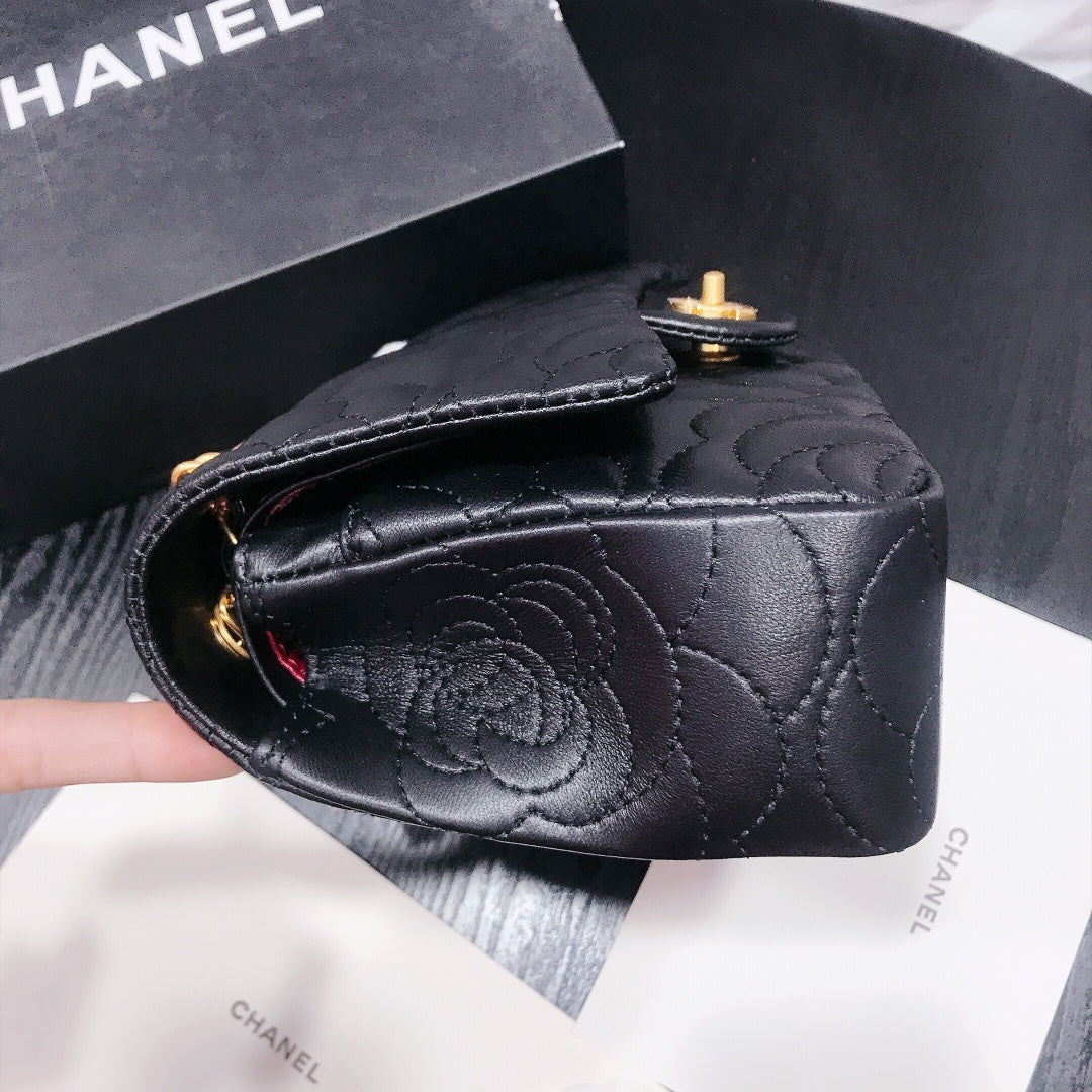 Fashion Flower Print Leather Women's Crossbody Bag Shoulder Bag