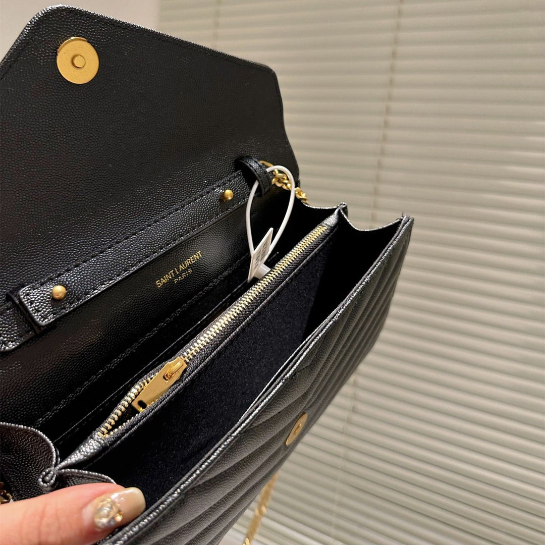 Classic Lattice Caviar Leather Bag