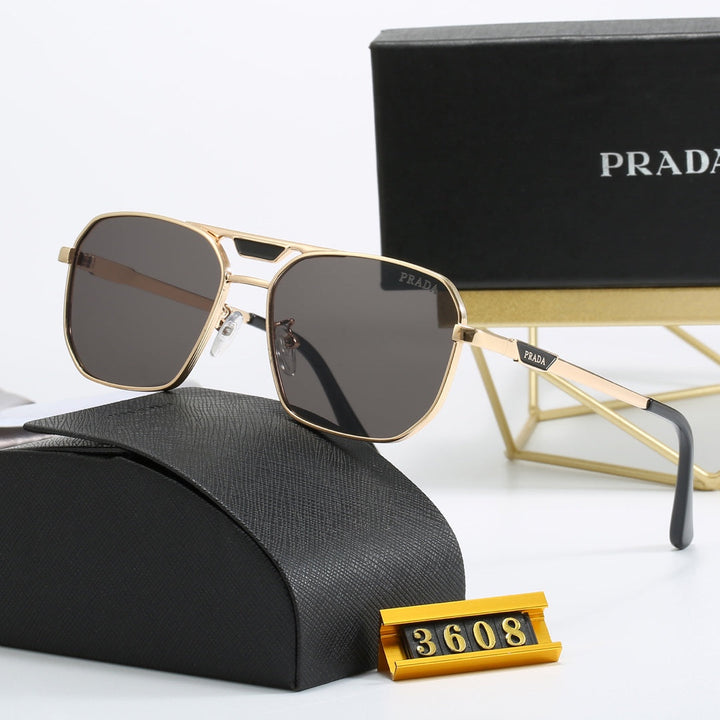 4-color fashion PA letter sunglasses