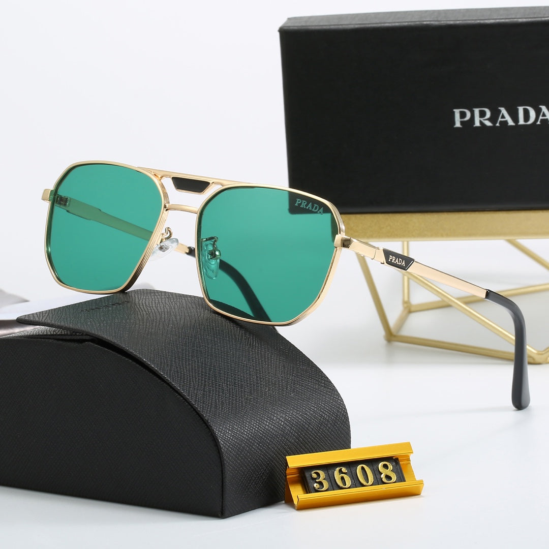 4-color fashion PA letter sunglasses