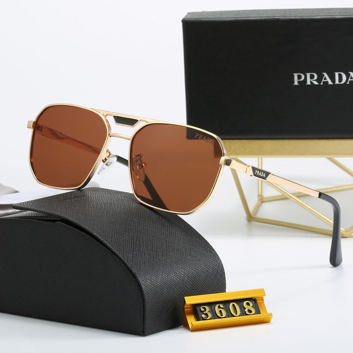 4-color fashion PA letter sunglasses