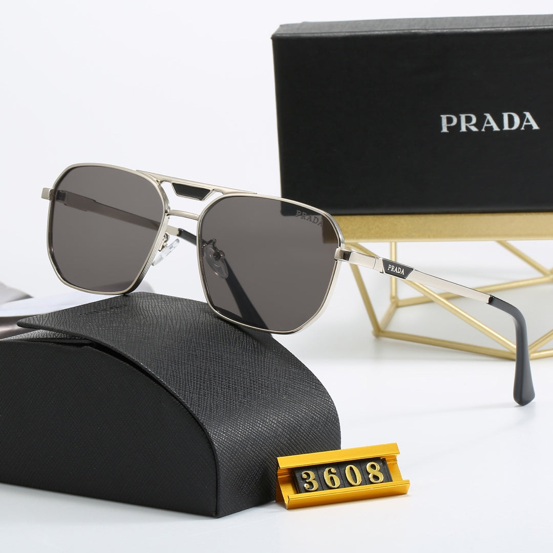 4-color fashion PA letter sunglasses
