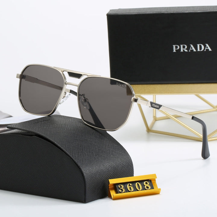 4-color fashion PA letter sunglasses