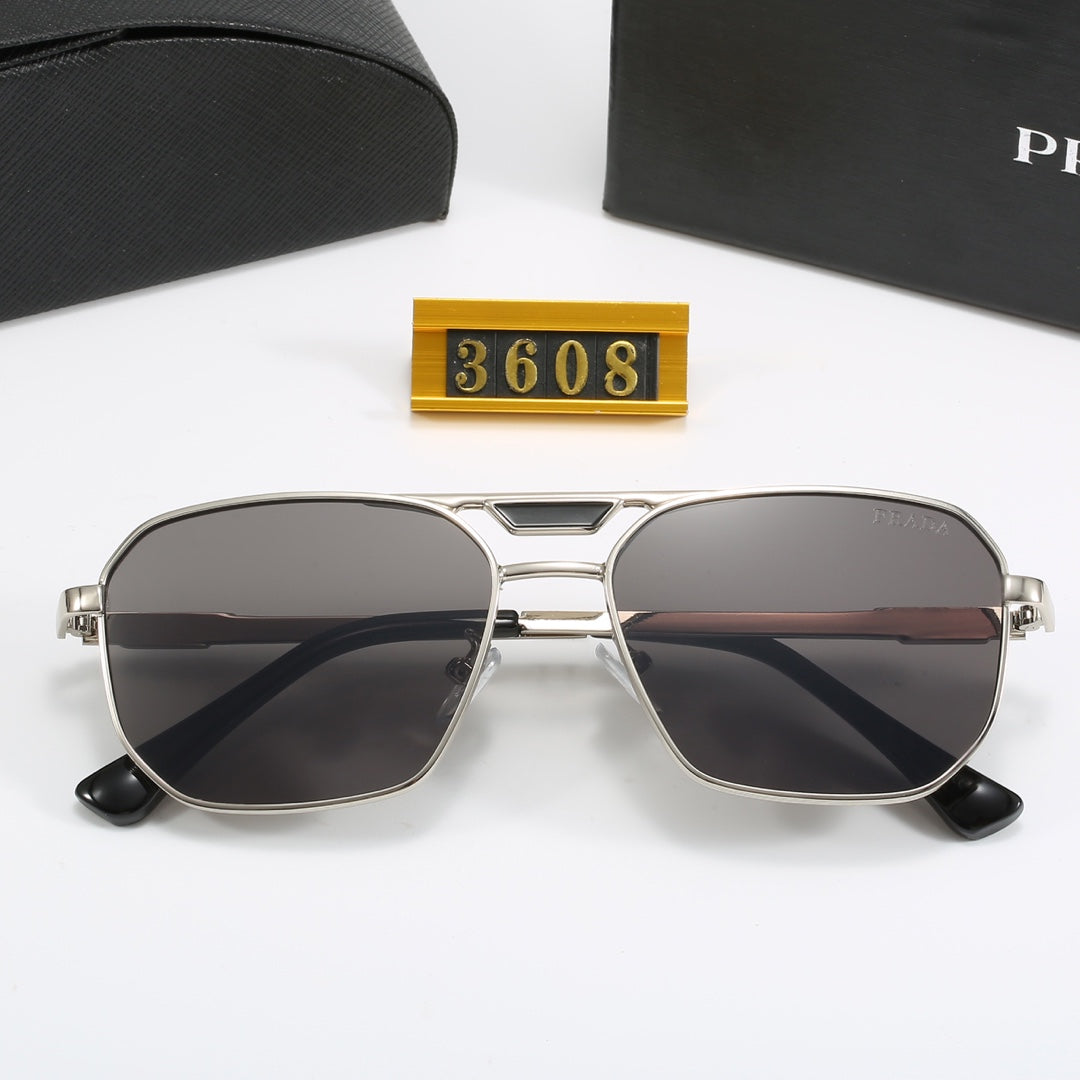 4-color fashion PA letter sunglasses