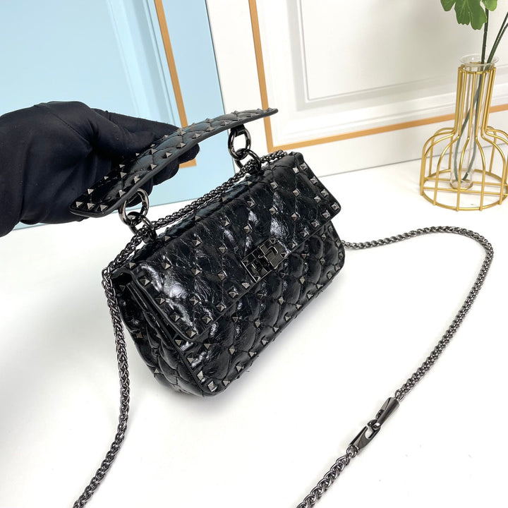 3 Colors Cowhide Leather Crossbody