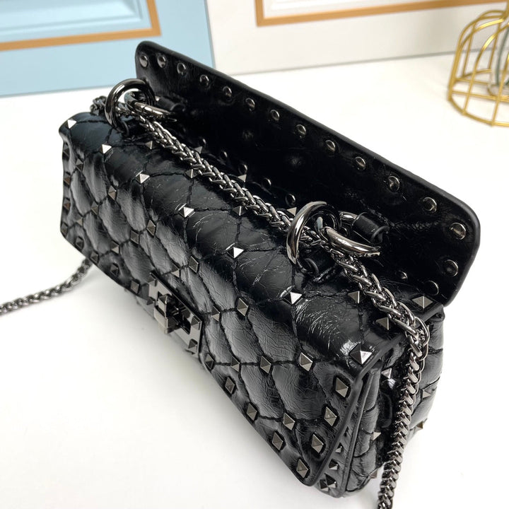 3 Colors Cowhide Leather Crossbody