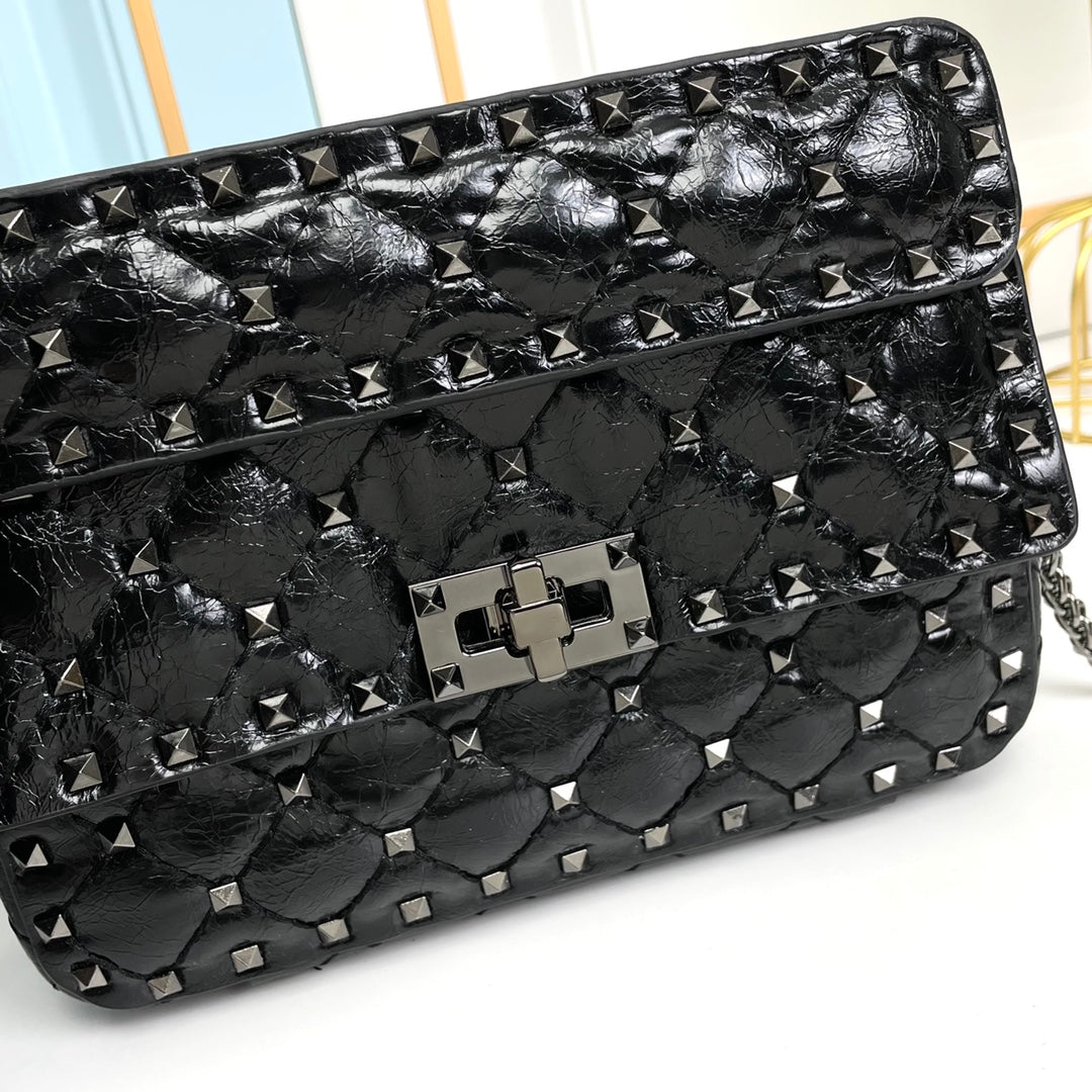 3 Colors Cowhide Leather Crossbody