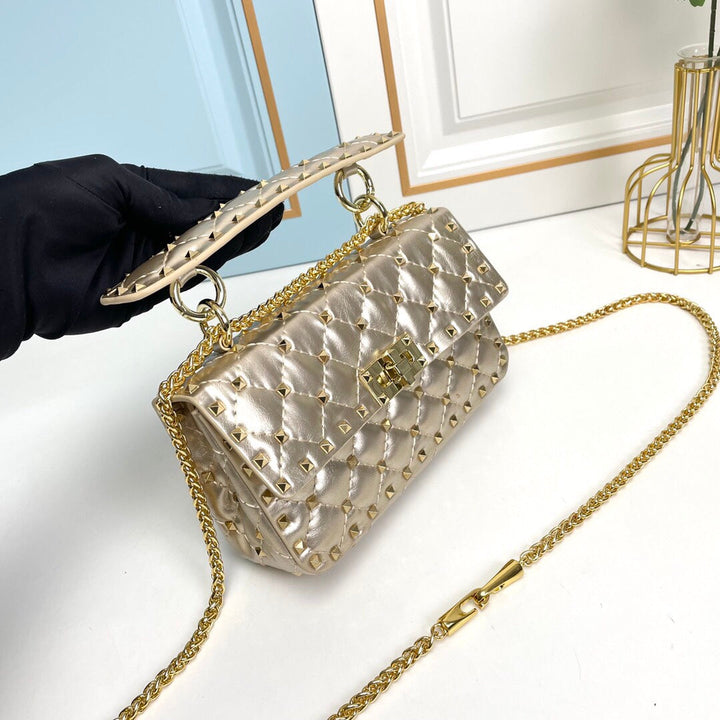 3 Colors Cowhide Leather Crossbody