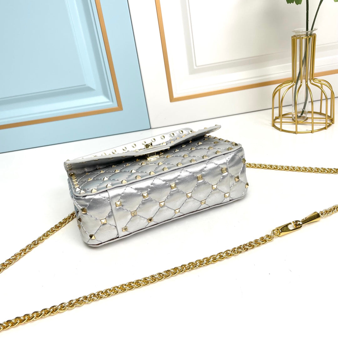 3 Colors Cowhide Leather Crossbody