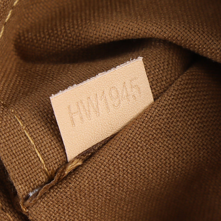 Classic three-color canvas clutch/shoulder bag