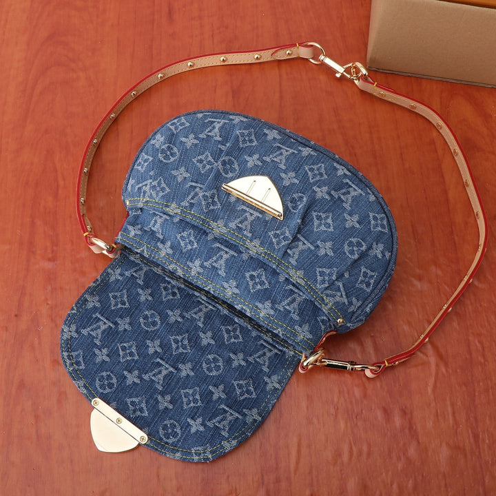 New Seasonal  Denim Underarm Bag