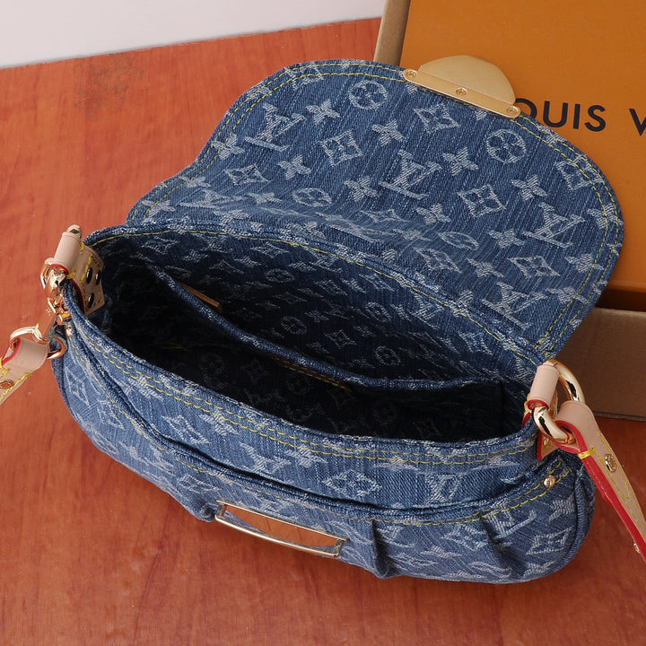 New Seasonal  Denim Underarm Bag