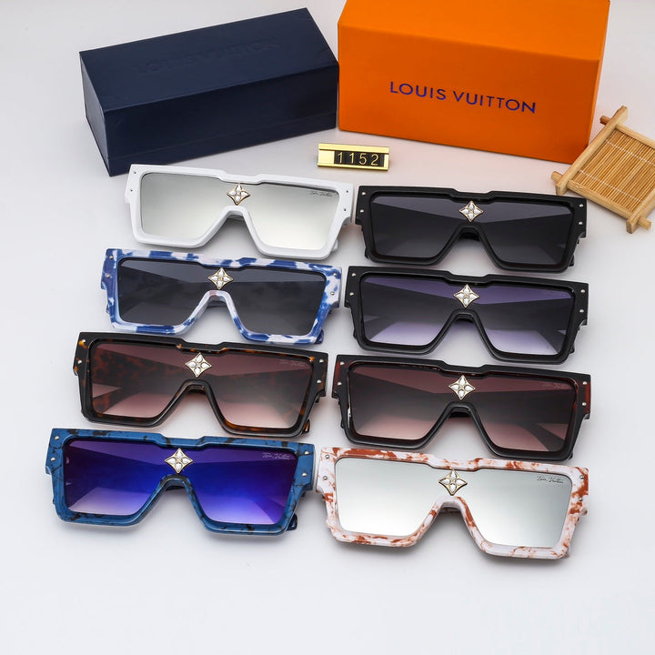 8 Colors Large Frame Sunglasses