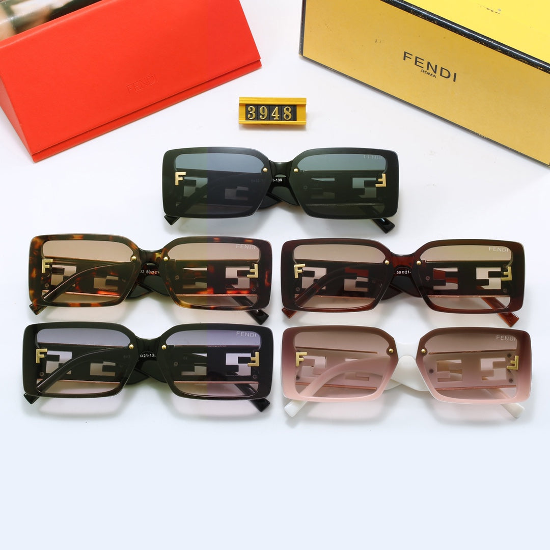 5 Colors - Stylish Small Face Full Frame Sunglasses