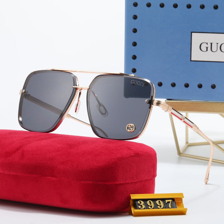 5 Colors - Luxurious Full Metal Frame Sunglasses