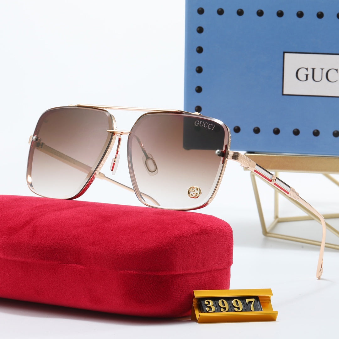 5 Colors - Luxurious Full Metal Frame Sunglasses