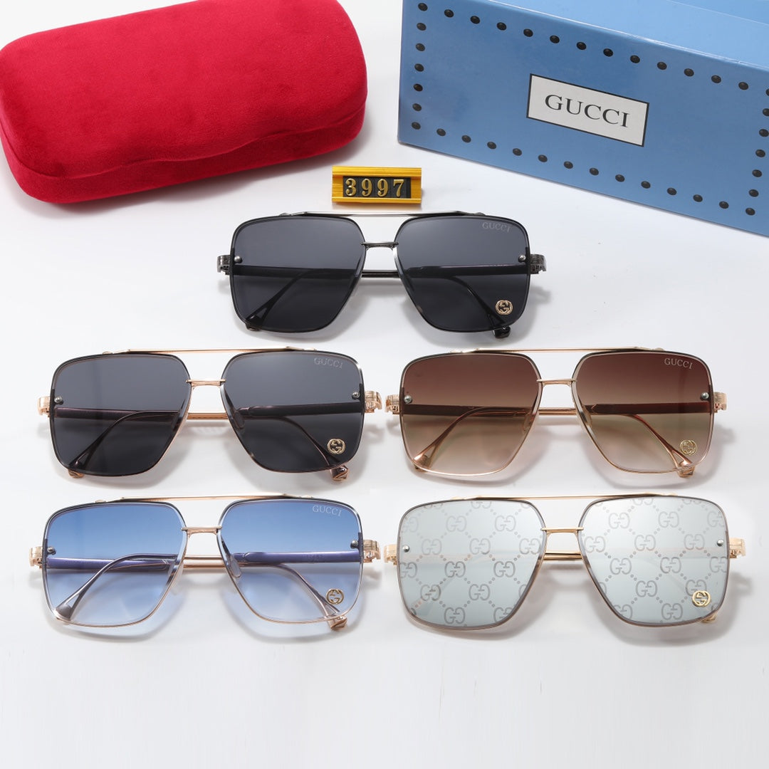 5 Colors - Luxurious Full Metal Frame Sunglasses
