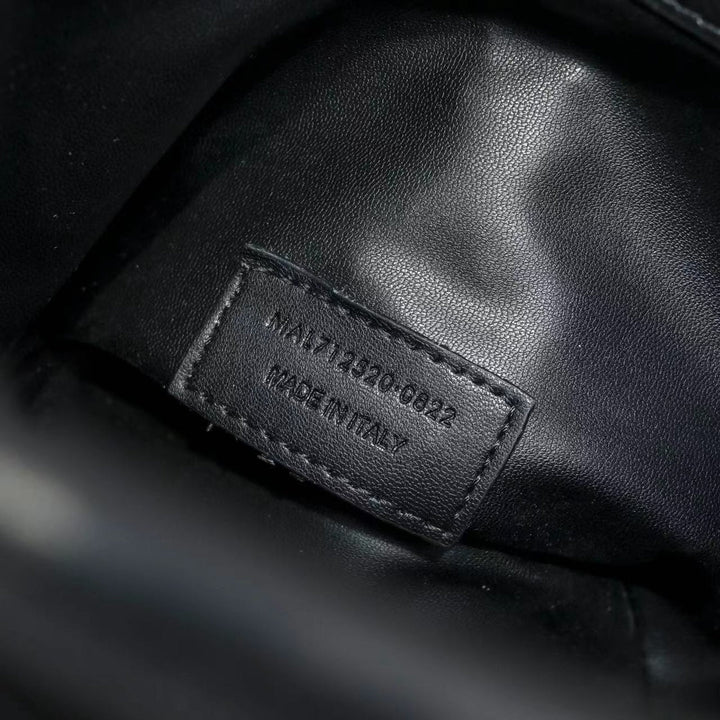 New Leather Flap Bucket Bag