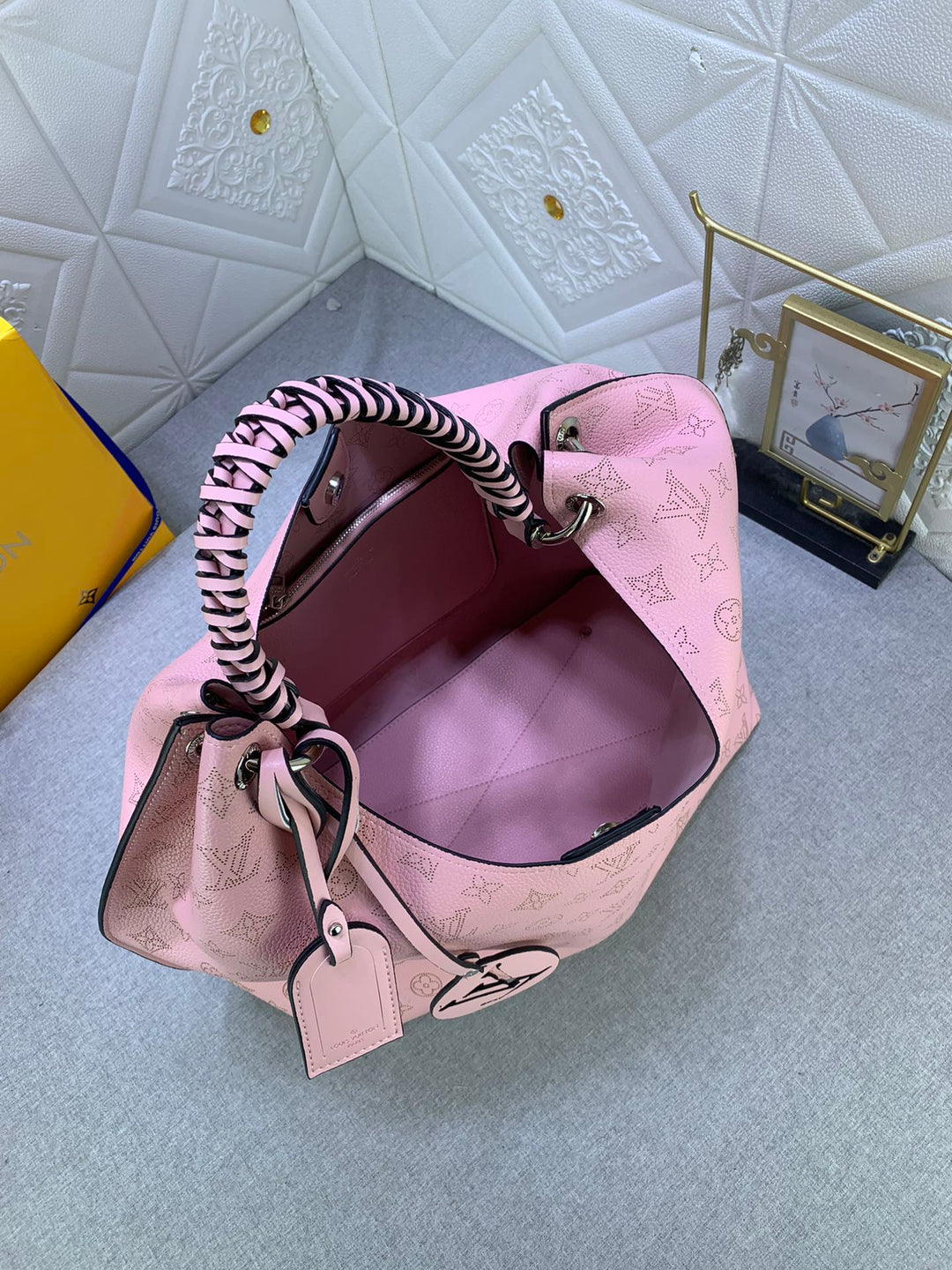 Luxury Calfskin Star Tote Bag