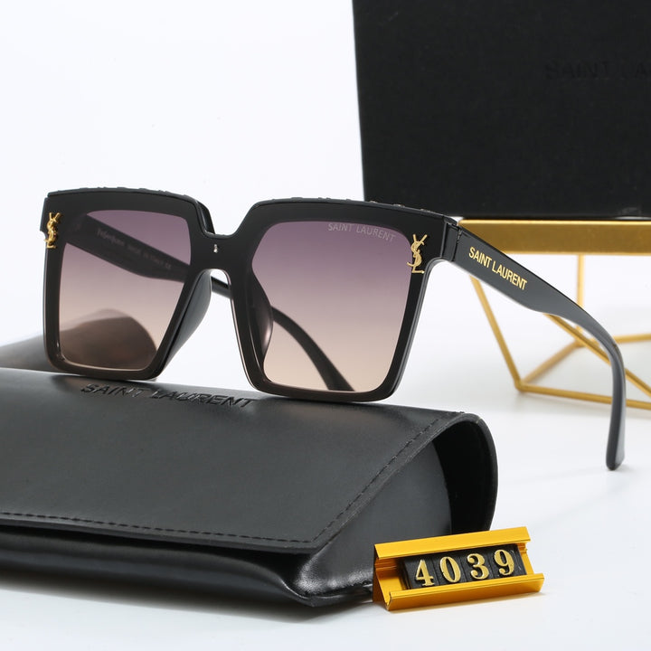 5 Colors - Exclusive Logo Luxury Sunglasses