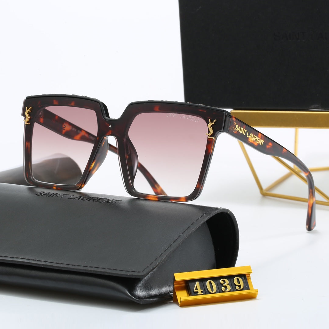 5 Colors - Exclusive Logo Luxury Sunglasses