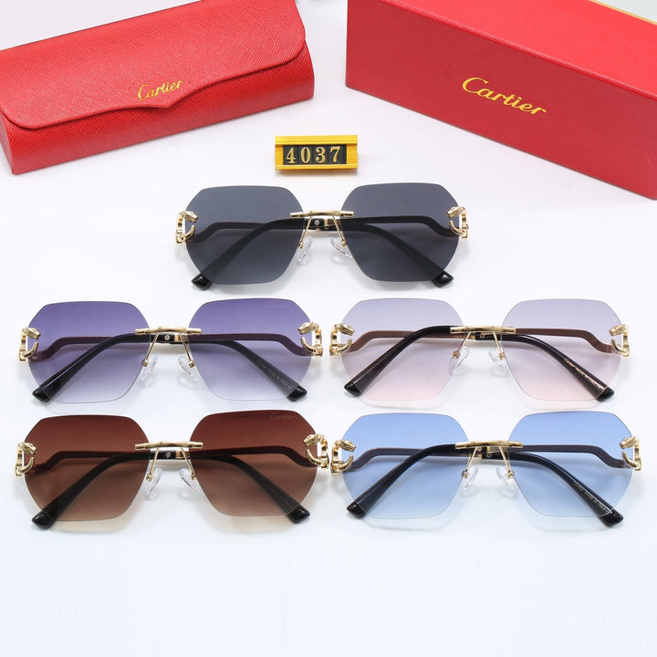 5 Colors - Elegant Rimless Sunglasses