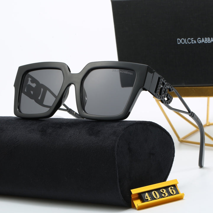4 Colors - Stylish Metal Mirror Sunglasses