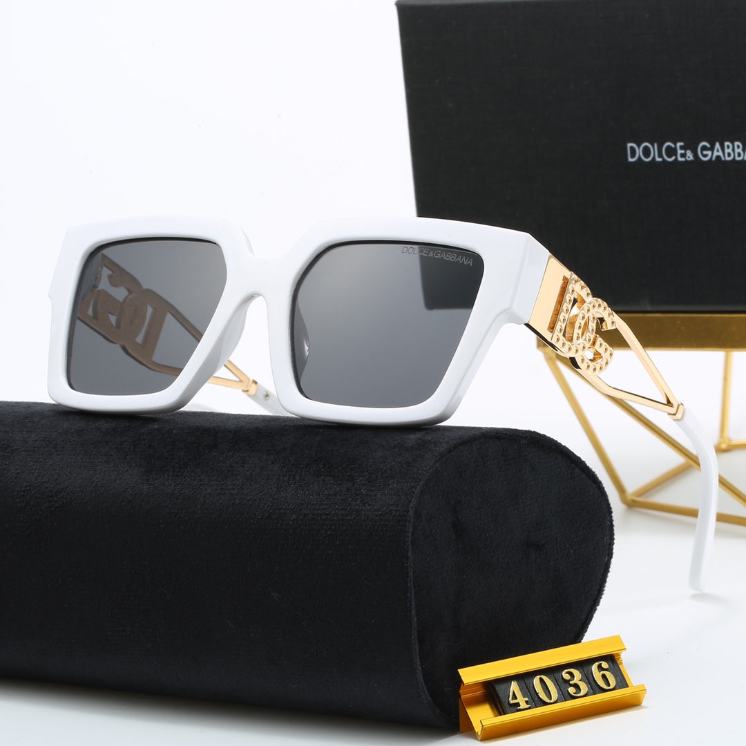 4 Colors - Stylish Metal Mirror Sunglasses