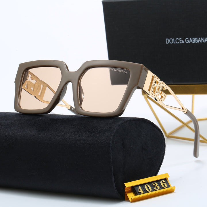 4 Colors - Stylish Metal Mirror Sunglasses