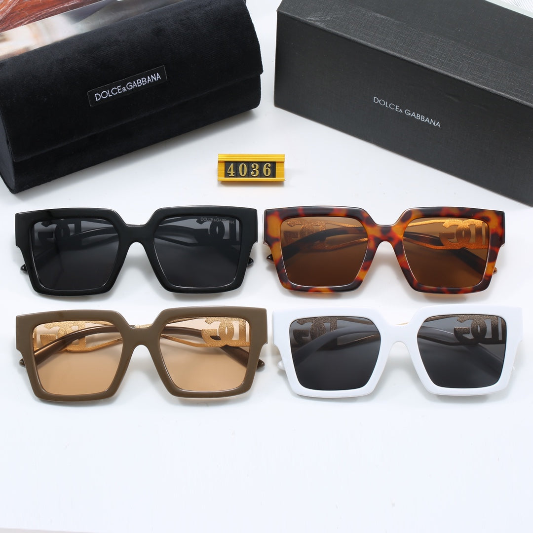 4 Colors - Stylish Metal Mirror Sunglasses