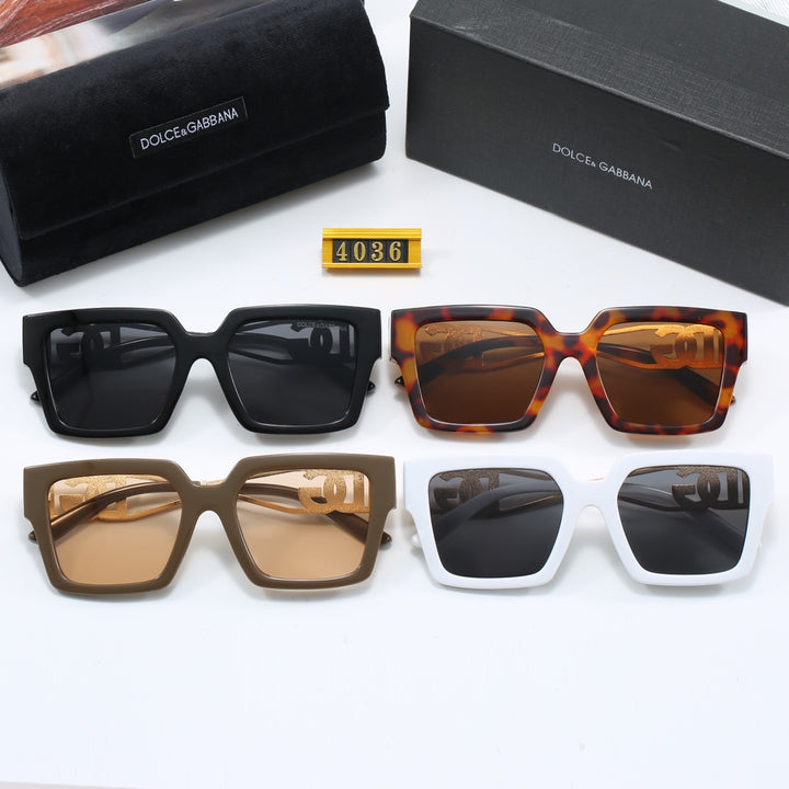 4 Colors - Stylish Metal Mirror Sunglasses