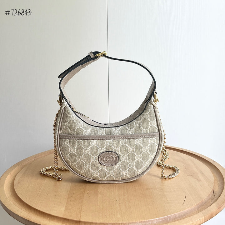 Half Moon Shaped Mini Handbag