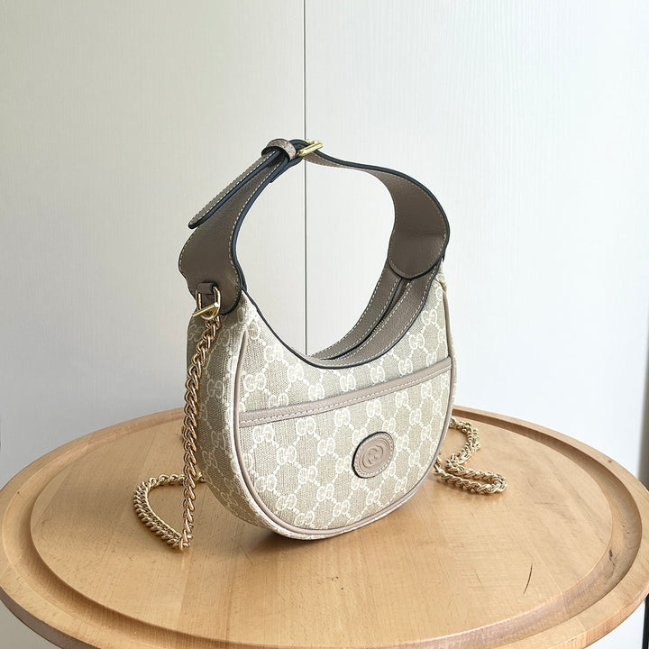 Half Moon Shaped Mini Handbag
