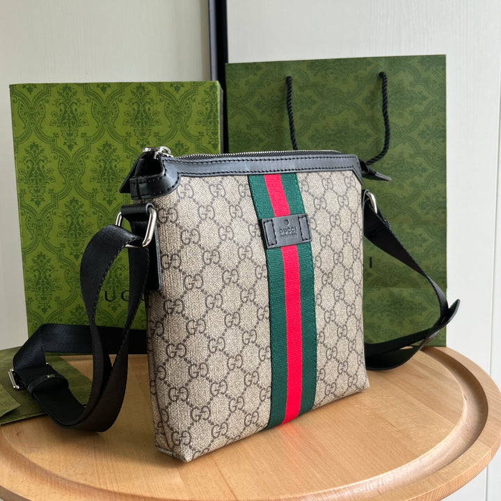 Men's Vintage Print Collection Crossbody Bags