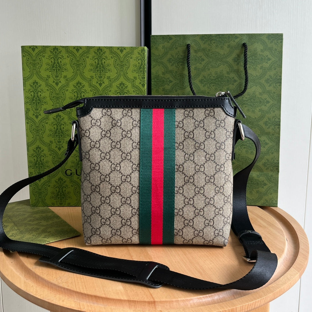 Men's Vintage Print Collection Crossbody Bags