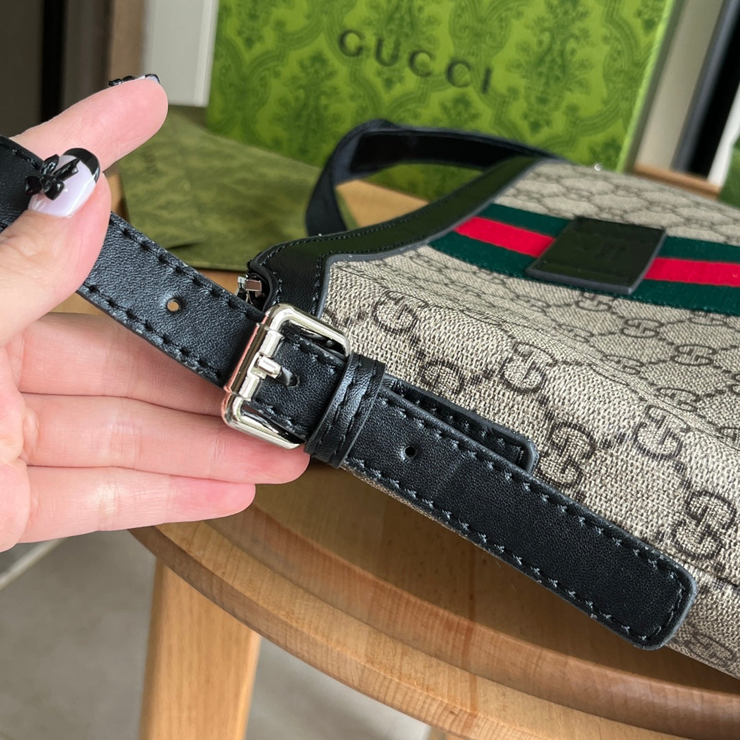 Men's Vintage Print Collection Crossbody Bags