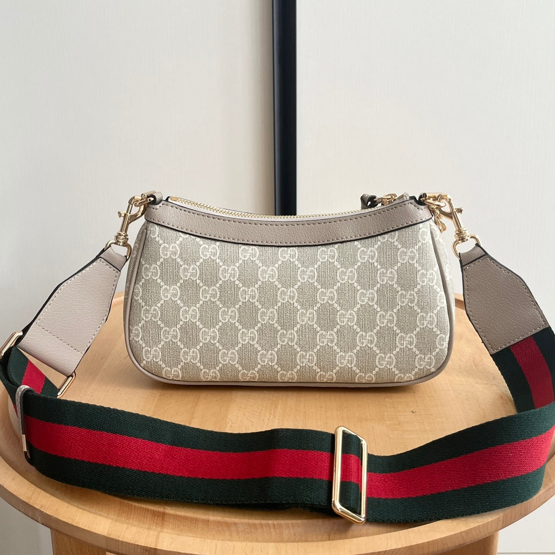 3 Colors - Strawberry Pendant Double Strap Handbag