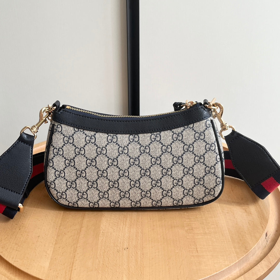 3 Colors - Strawberry Pendant Double Strap Handbag