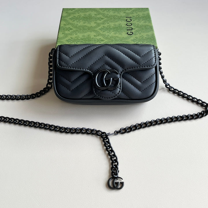 4 Colors - Mini Wave Print Handbag
